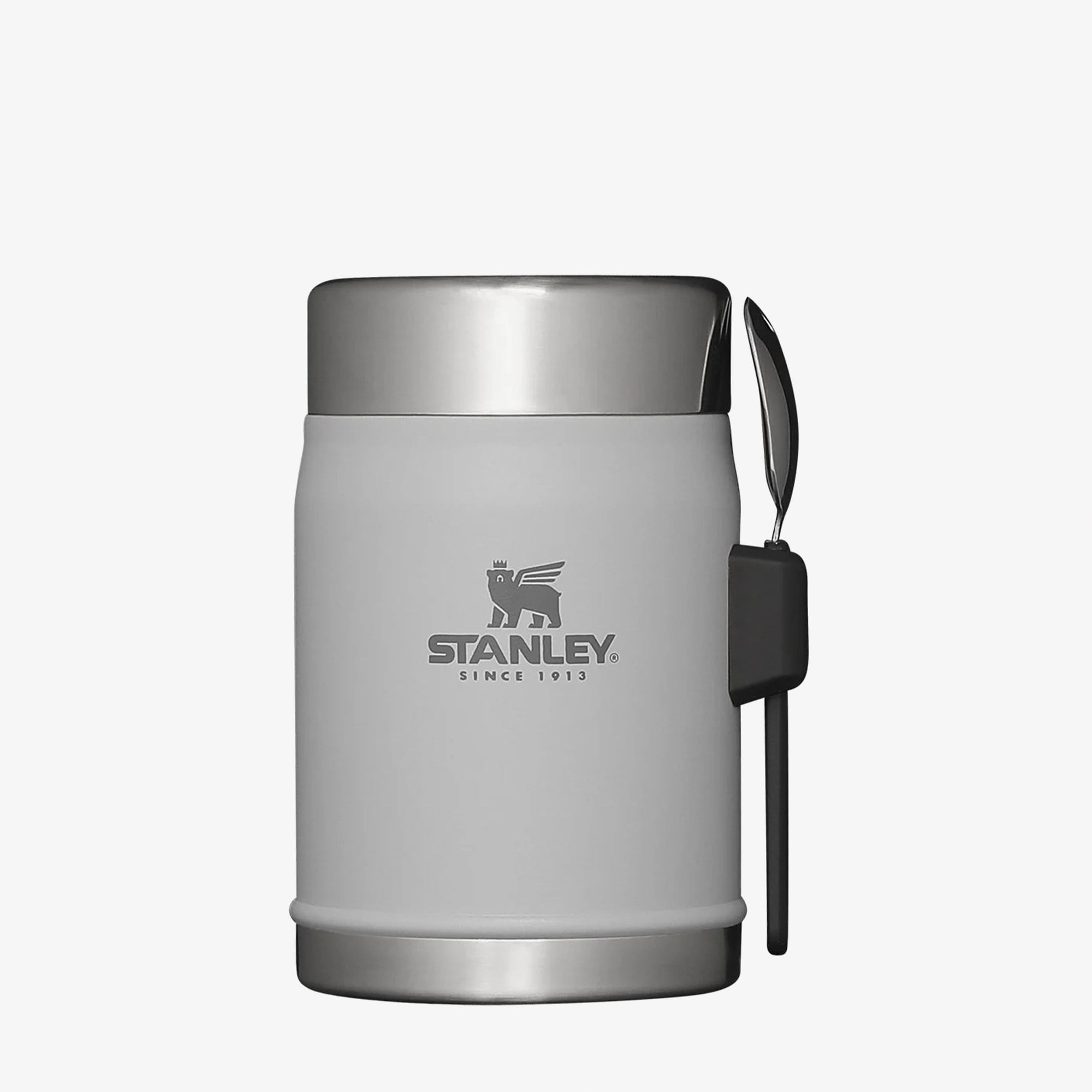  Stanley Klasik Paslanmaz Çelik 0.40L Kaşıklı Gri Yemek Termosu