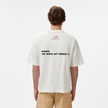  UNITED4  Mizuho Erkek Krem T-Shirt