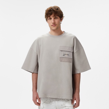  UNITED4 Kiyo Erkek Gri T-Shirt