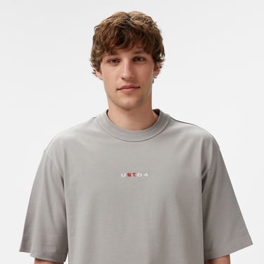  UNITED4 Miyawa Erkek Gri T-Shirt