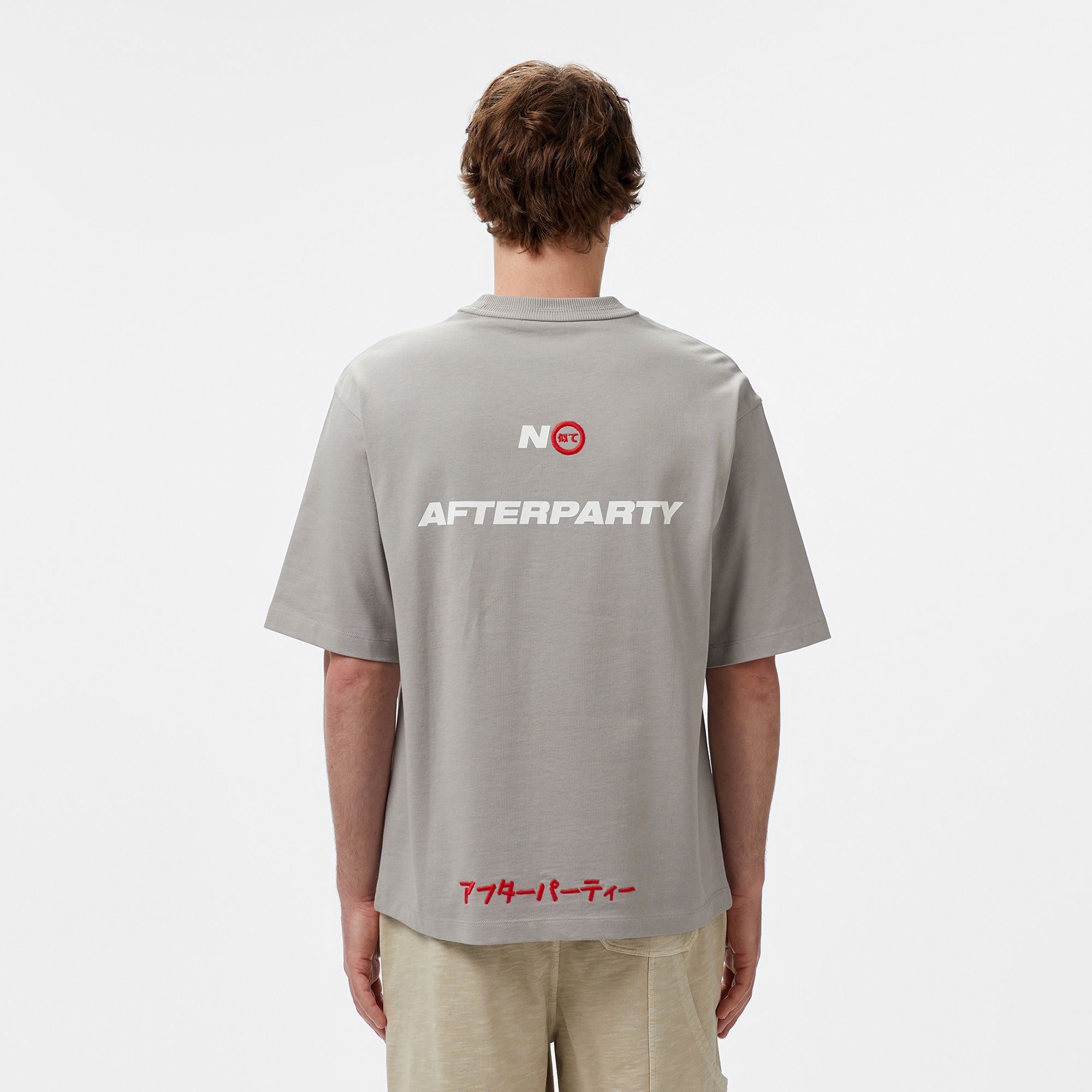 UNITED4 Miyawa Erkek Gri T-Shirt