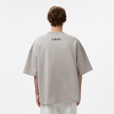  UNITED4 Kiyo Erkek Gri T-Shirt