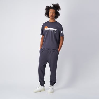  Champion Authentic Rib Cuffs Erkek Mor Eşofman Altı