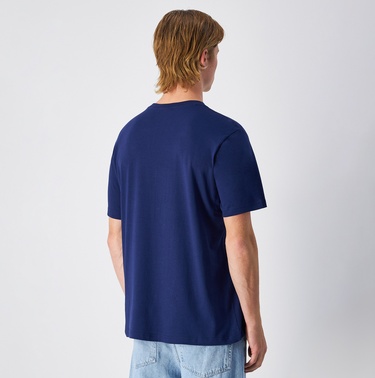  Champion SS Erkek Lacivert T-Shirt