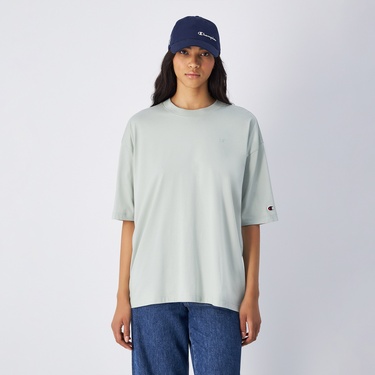  Champion SS Kadın Yeşil T-Shirt