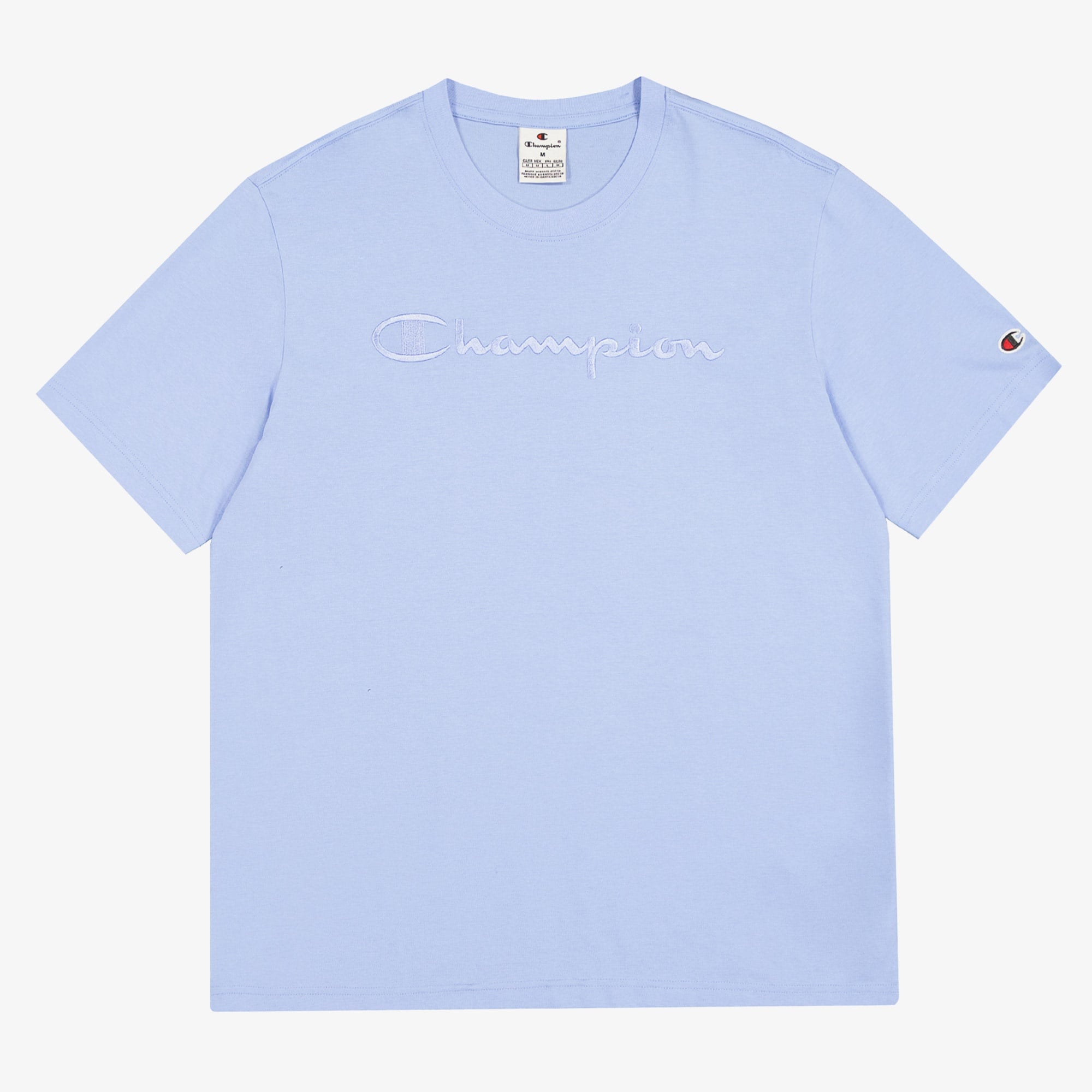Champion SS Erkek Mavi T-Shirt