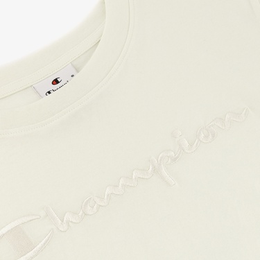  Champion Icons SS Kadın Bej T-Shirt