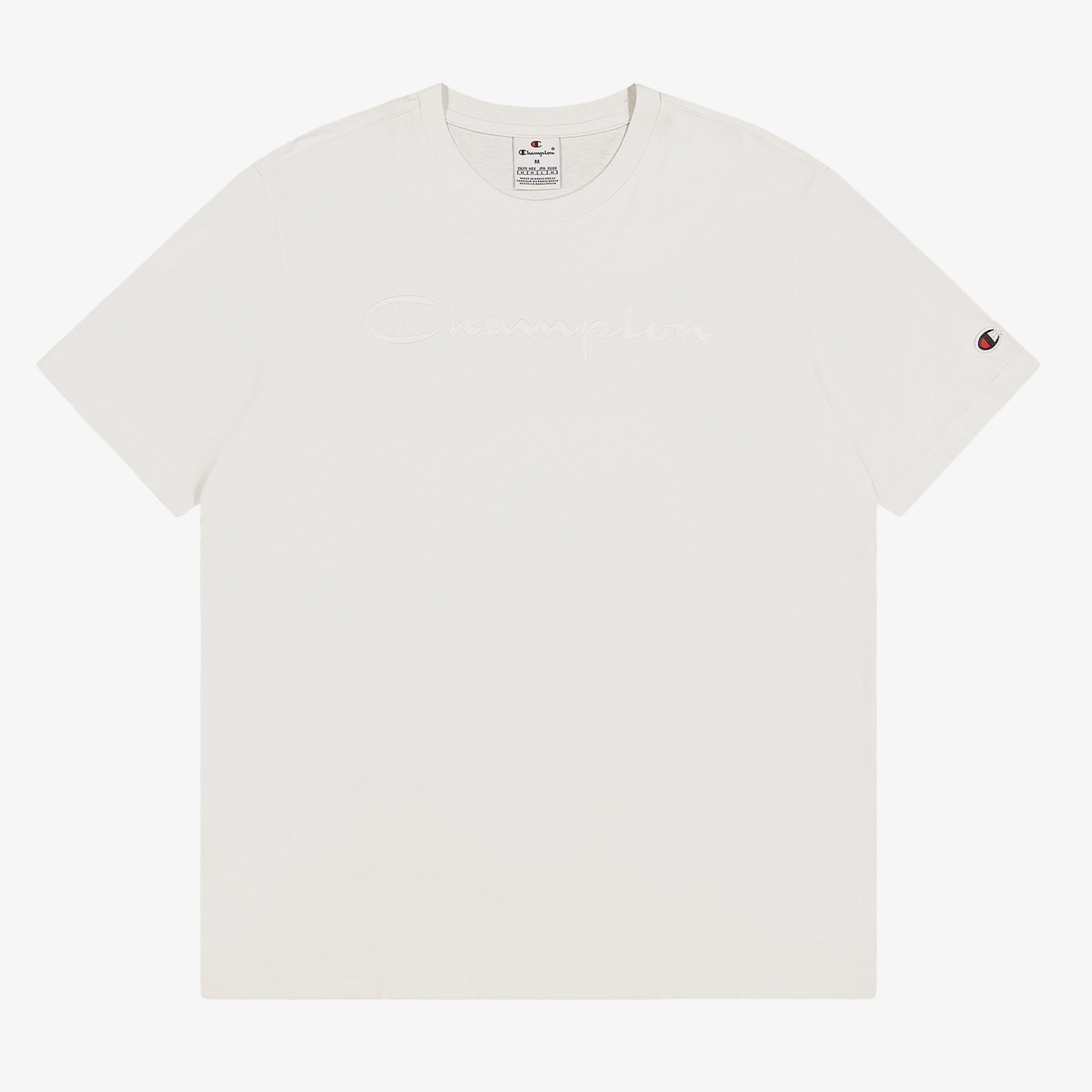 Champion SS Erkek Krem T-Shirt