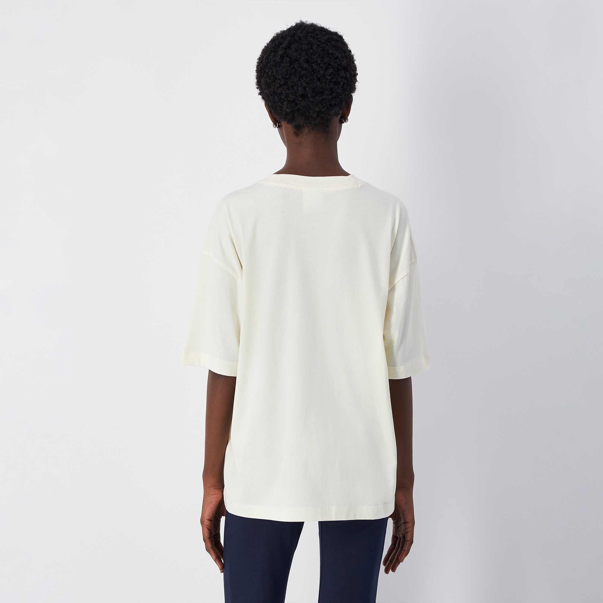 Champion SS Kadın Beyaz T-Shirt