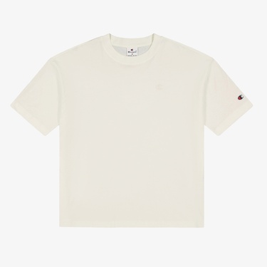  Champion SS Kadın Beyaz T-Shirt