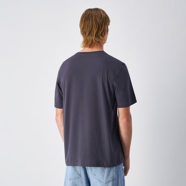  Champion SS Erkek Gri T-Shirt