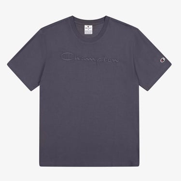  Champion SS Erkek Gri T-Shirt