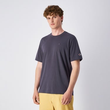  Champion Icon SS Erkek Mor T-Shirt