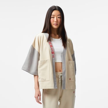  UNITED4 Kadın Krem Kimono Üst