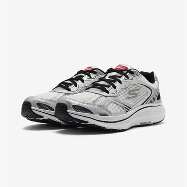  Skechers Go Run Consistent 2.0 Volt Erkek Gri Beyaz Koşu Ayakkabısı