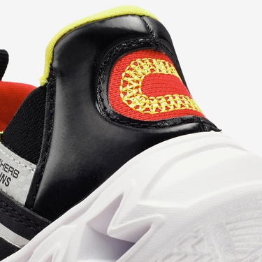  Skechers Hypno Flash 2.0 Brisk Brights Çocuk Siyah Işıklı Spor Ayakkabı