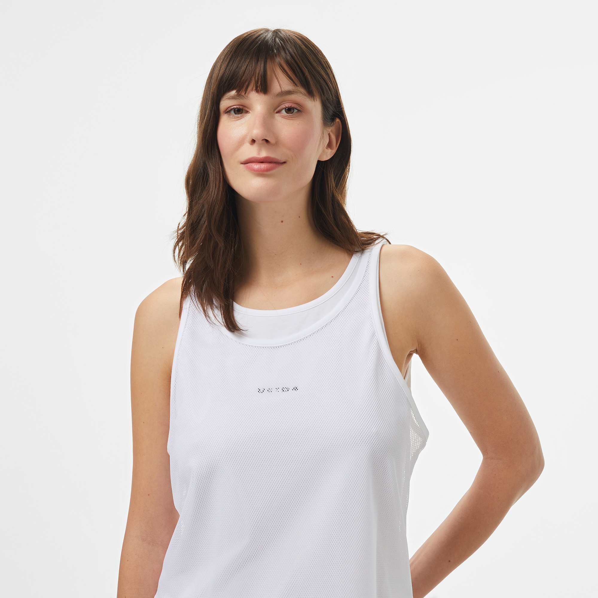 UNITED4 Kadın Beyaz Atlet