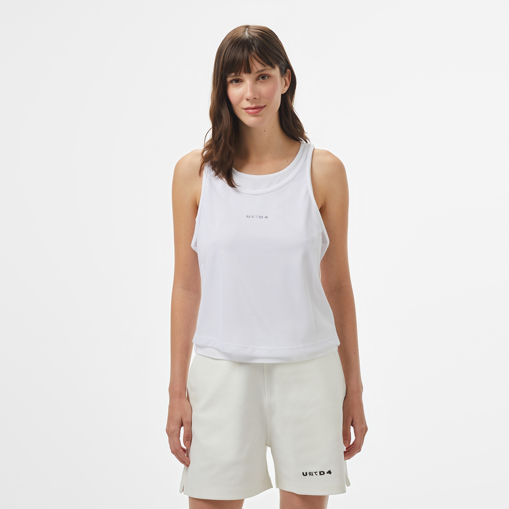 UNITED4 Kadın Beyaz Atlet