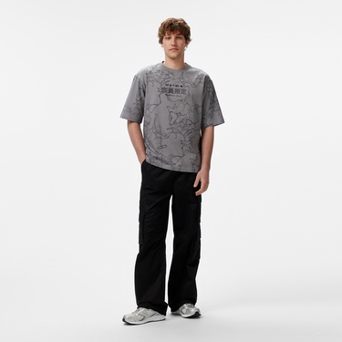  UNITED4 Erkek Gri T-Shirt