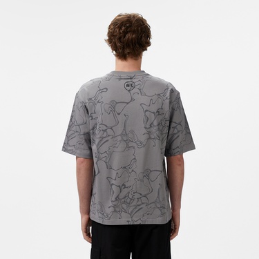  UNITED4 Erkek Gri T-Shirt