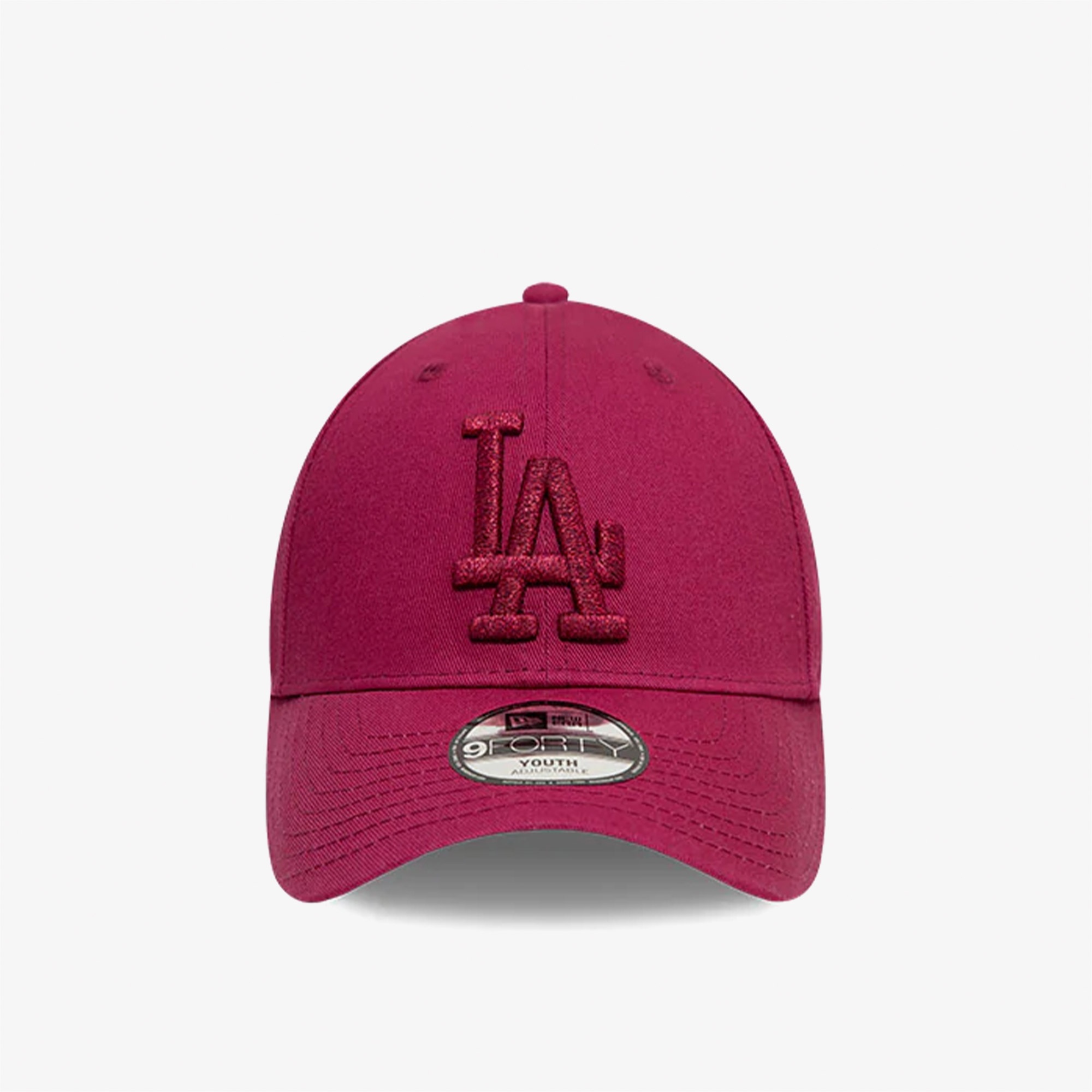 New Era Metallic 9Forty Çocuk Bordo Şapka