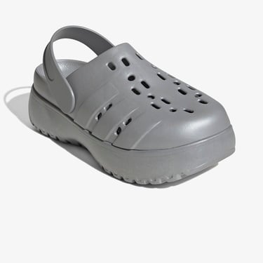  adidas AdıletteClogPlatform Gri Unisex Sandalet