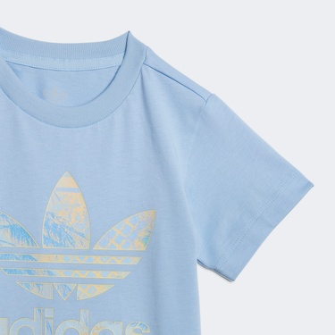  adidas Originals Çocuk Mavi Şort Takım