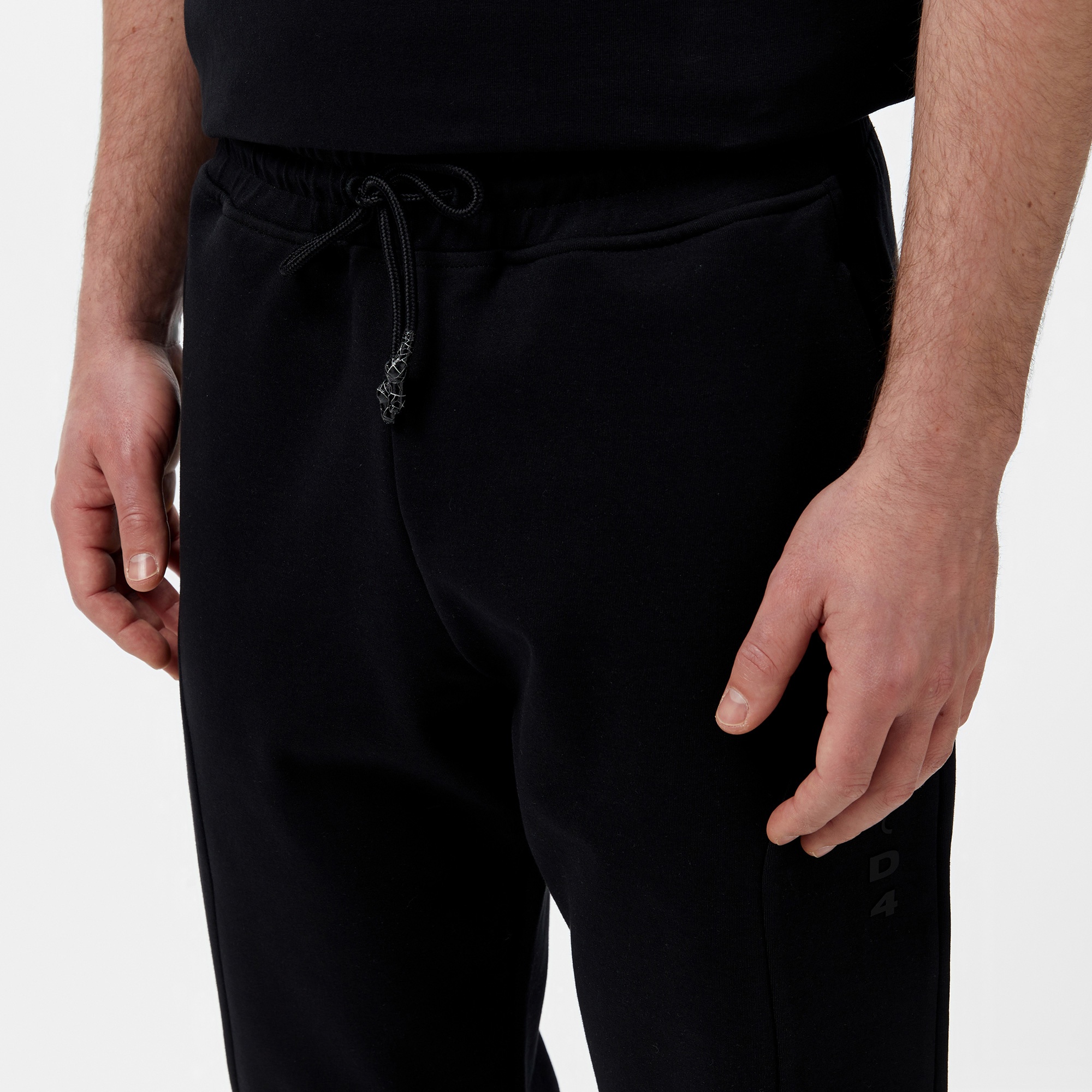 UNITED4 Erkek Siyah Eşofman Altı