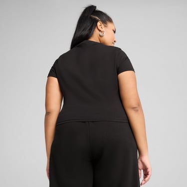  Puma Wardrobe Ess Baby Kadın Siyah T-Shirt