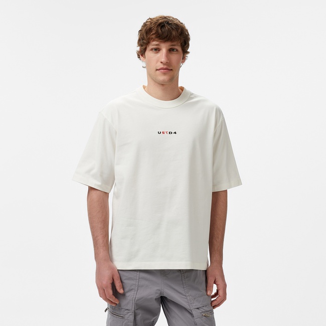  UNITED4 Comfort Erkek Bej T-Shirt