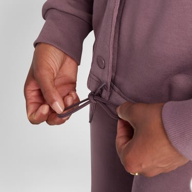  Converse Andover French Terry Kadın Bordo Ceket