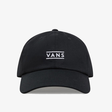  Vans Half Box Curved Bill Jockey Unisex Siyah Şapka