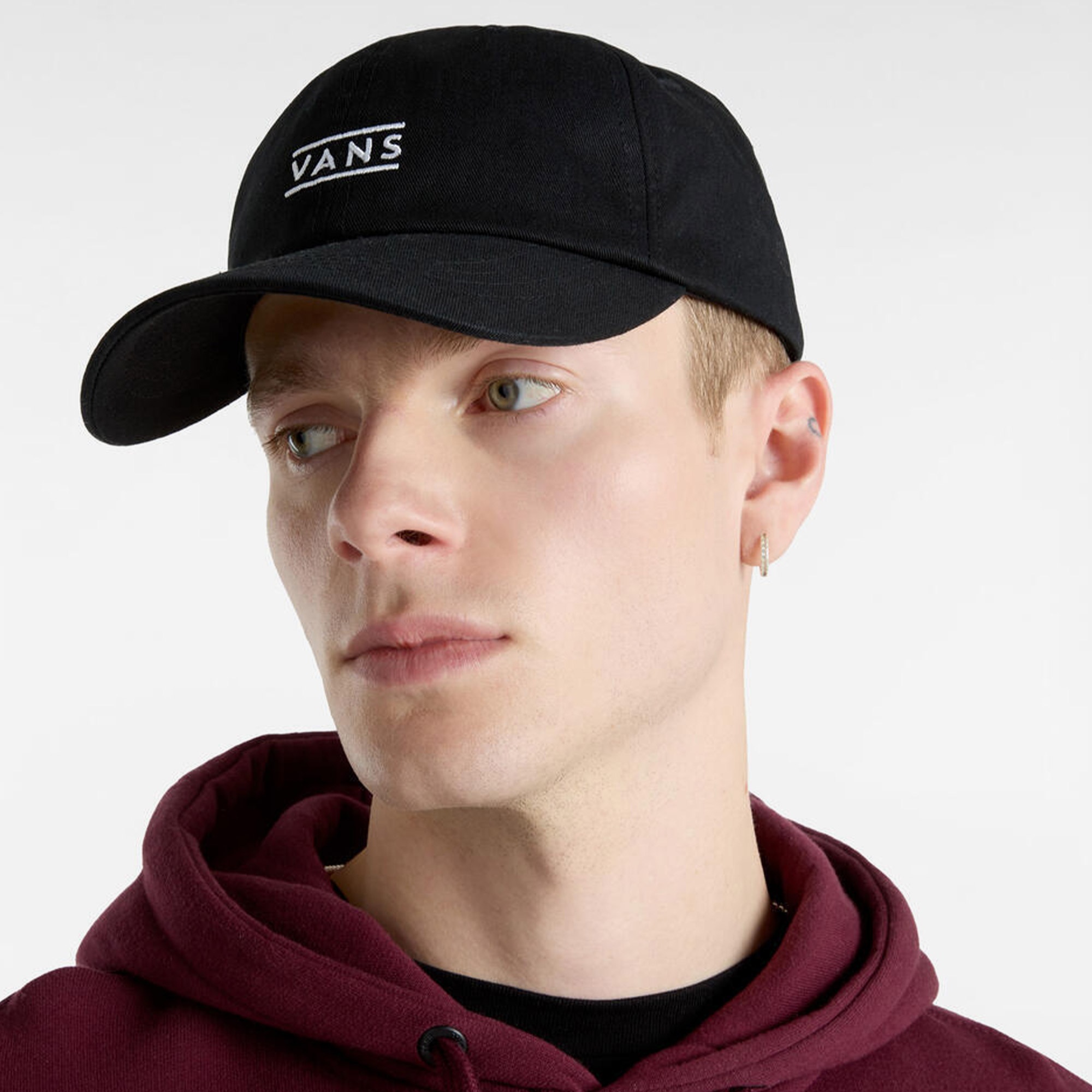 Vans Half Box Curved Bill Jockey Unisex Siyah Şapka