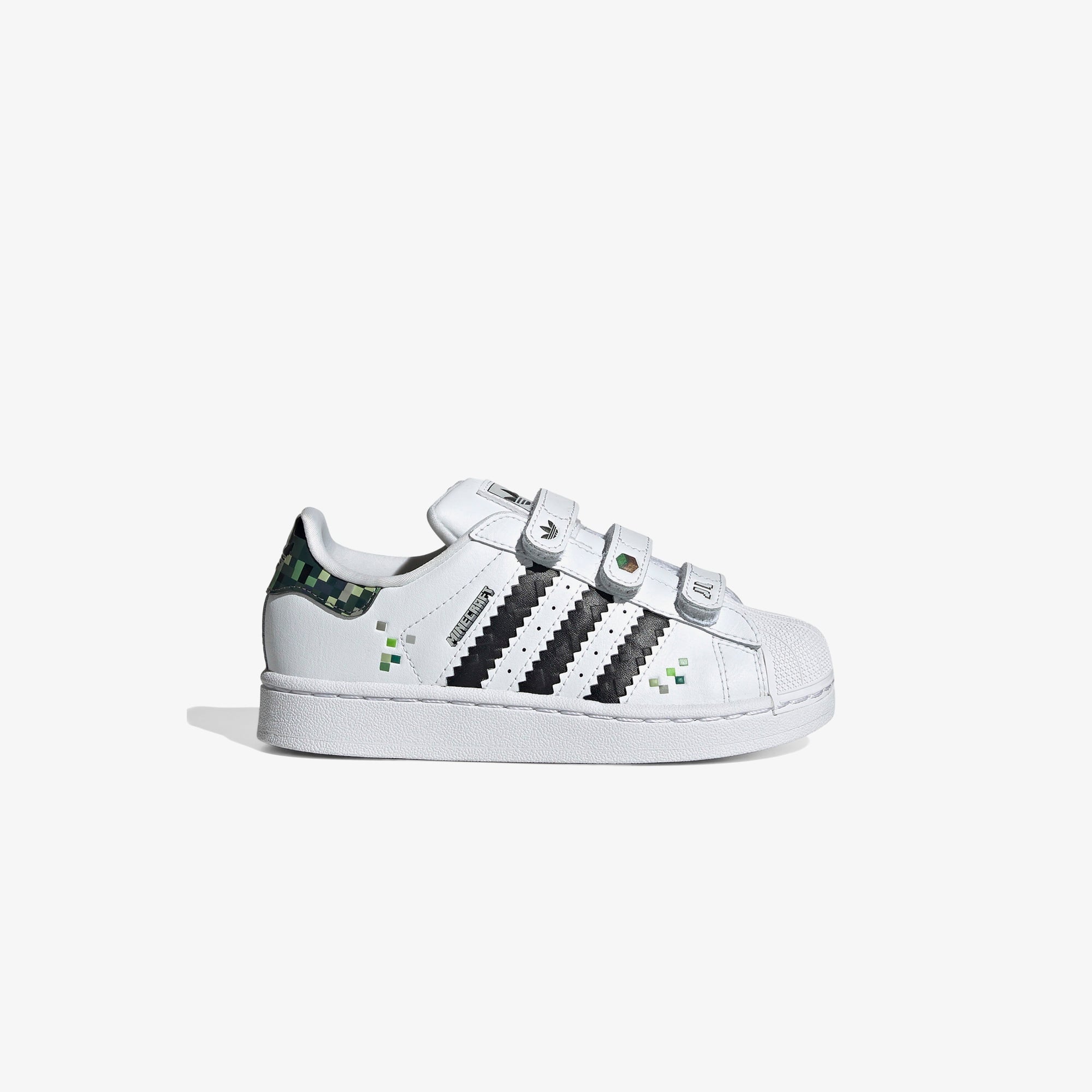 adidas Originals Superstar II X Minecraft Beyaz Çocuk Spor Ayakkabı
