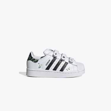  adidas Originals Superstar II X Minecraft Beyaz Çocuk Spor Ayakkabı