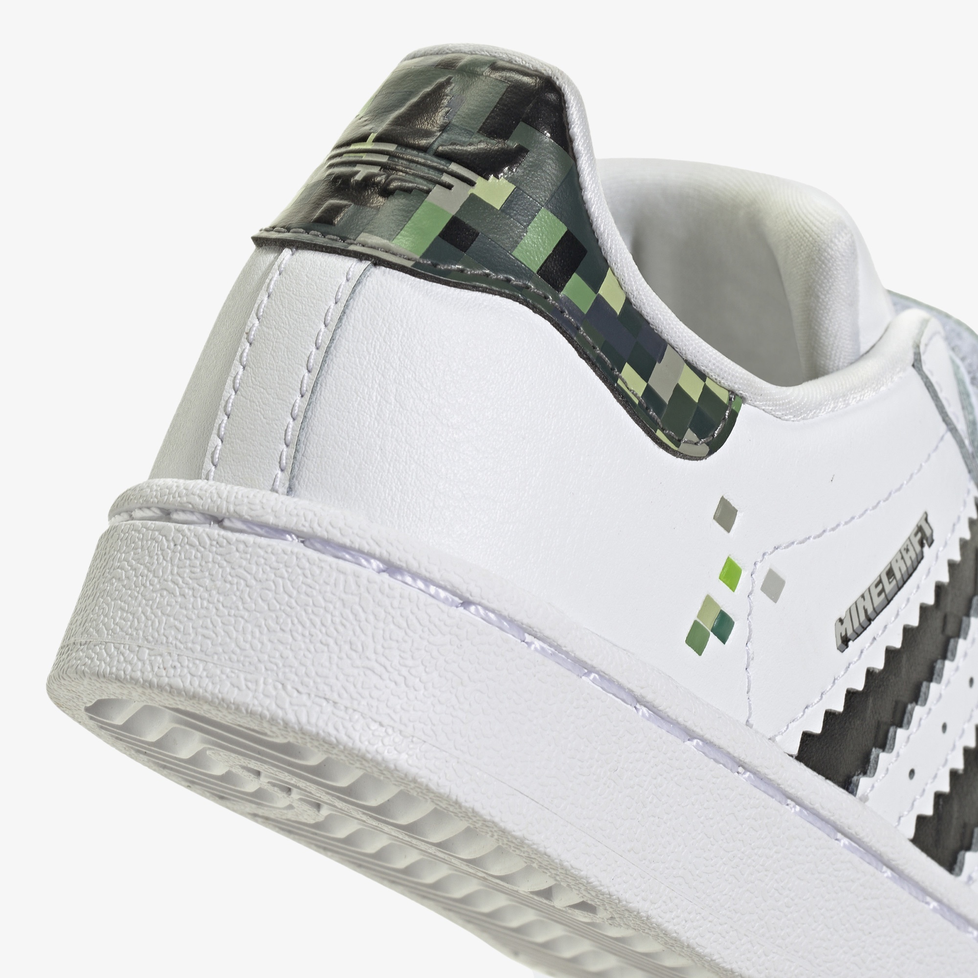 adidas Originals Superstar II X Minecraft Beyaz Çocuk Spor Ayakkabı