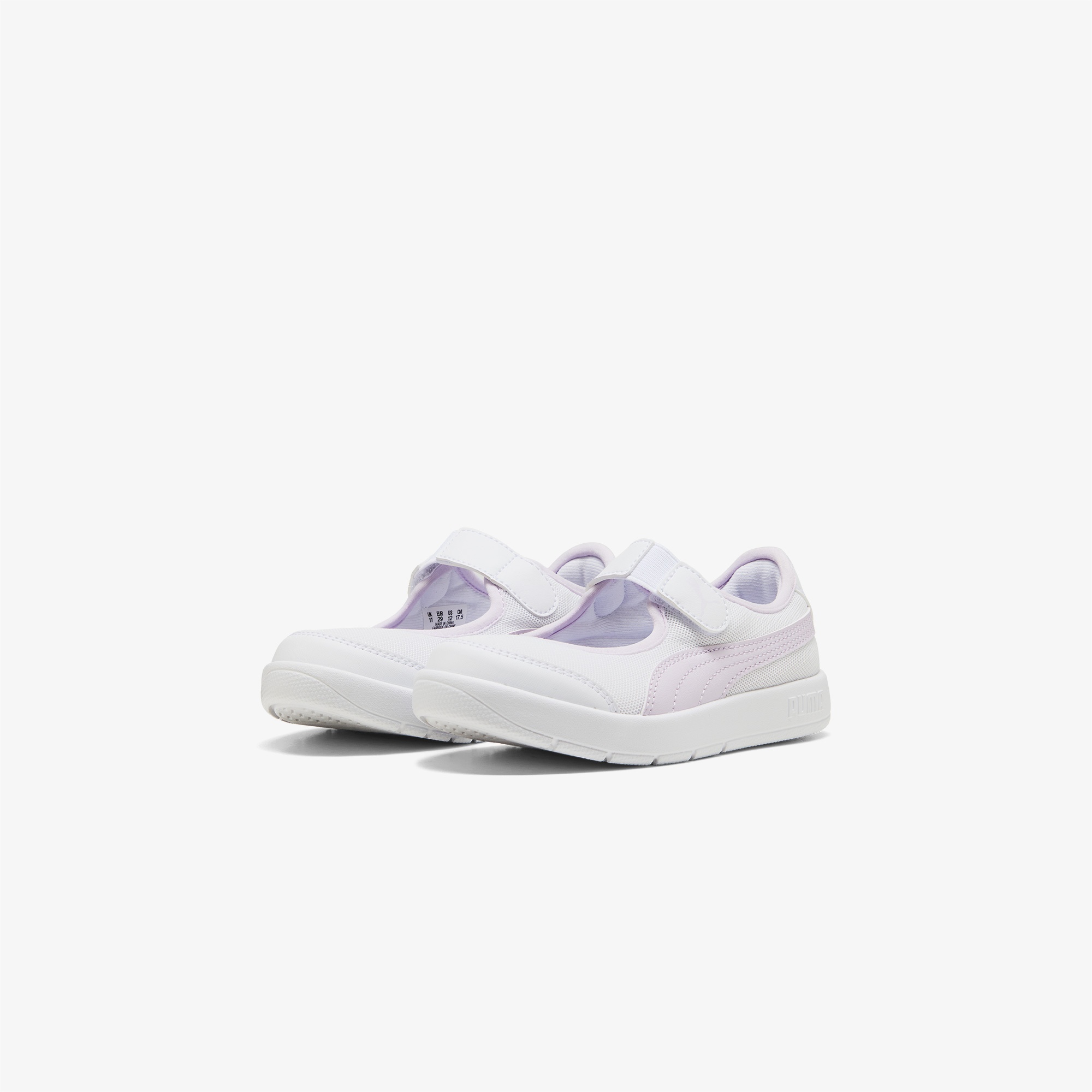 Puma Courtflex V3 Lina V Ps Çocuk Beyaz Spor Ayakkabı