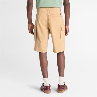  Timberland Brookline Poplin Cargo Erkek Krem Şort