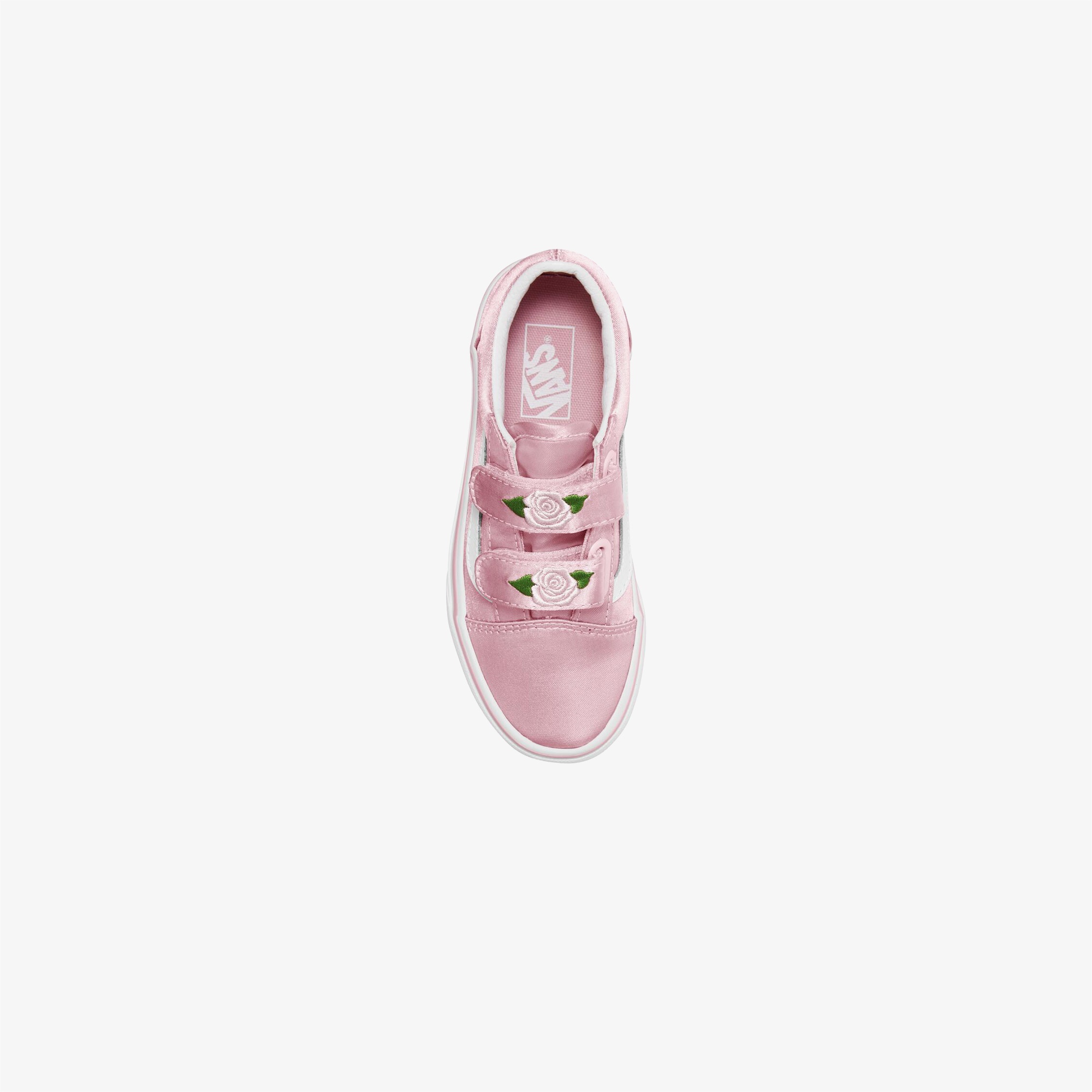 Vans Old Skool V Çocuk Pembe Saten Sneaker