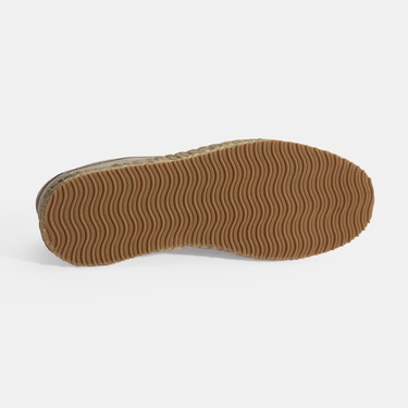  Erkek Bej Slip-On Süet Espadril