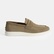 Erkek Bej Slip-On Süet Loafer