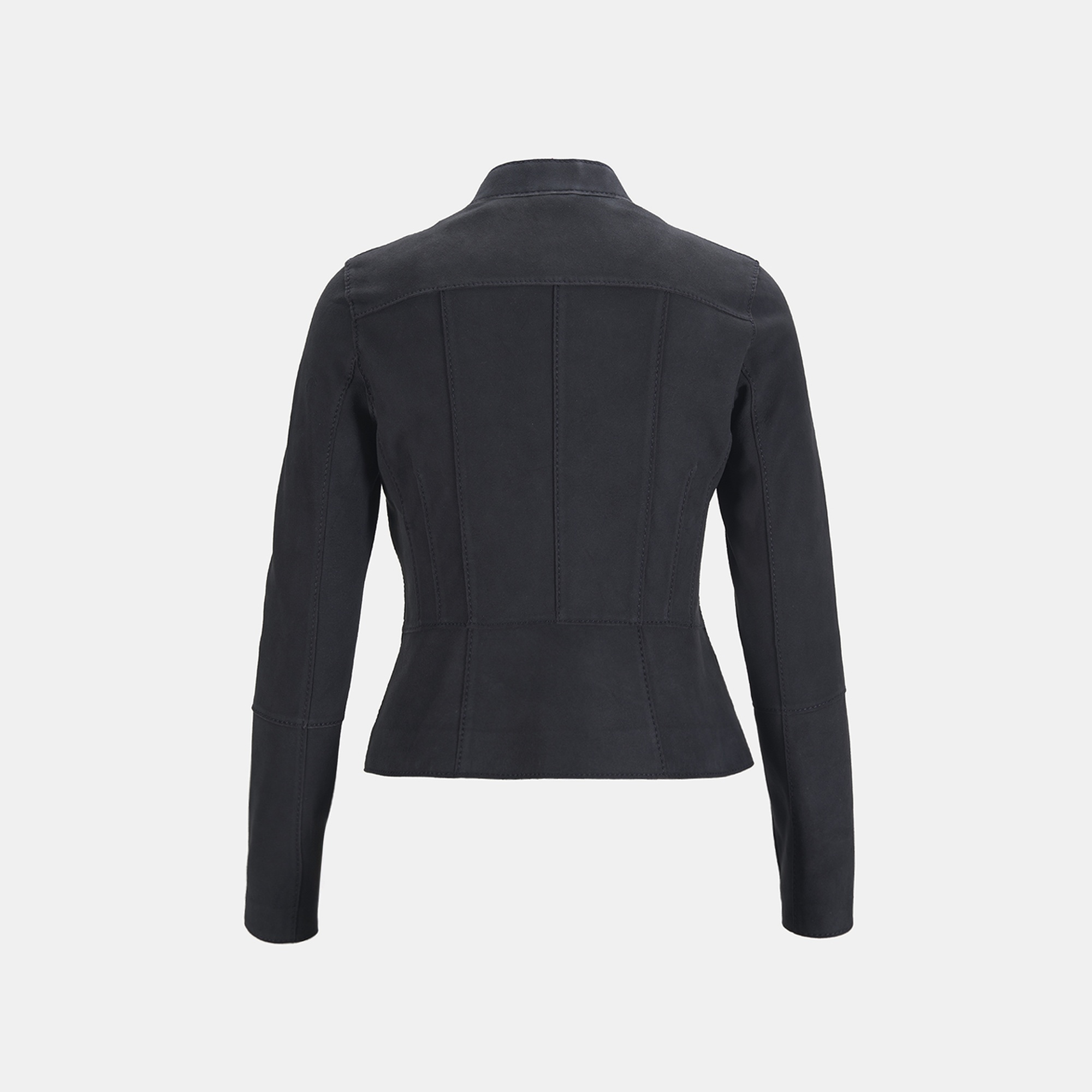 Kadın Lacivert Süet Ceket