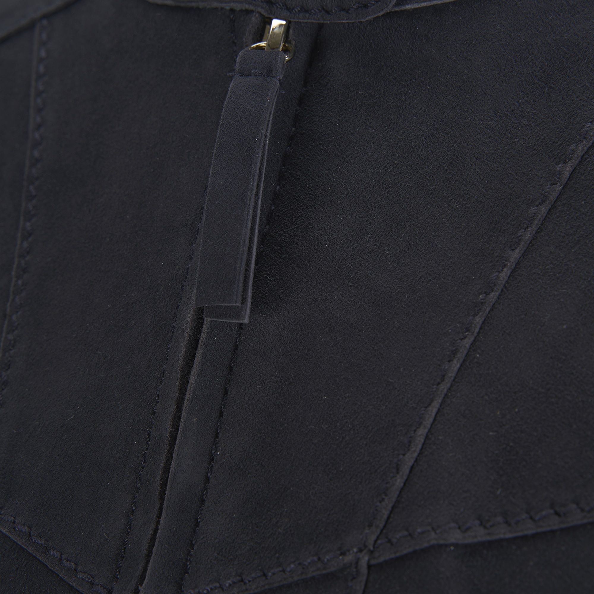 Kadın Lacivert Süet Ceket