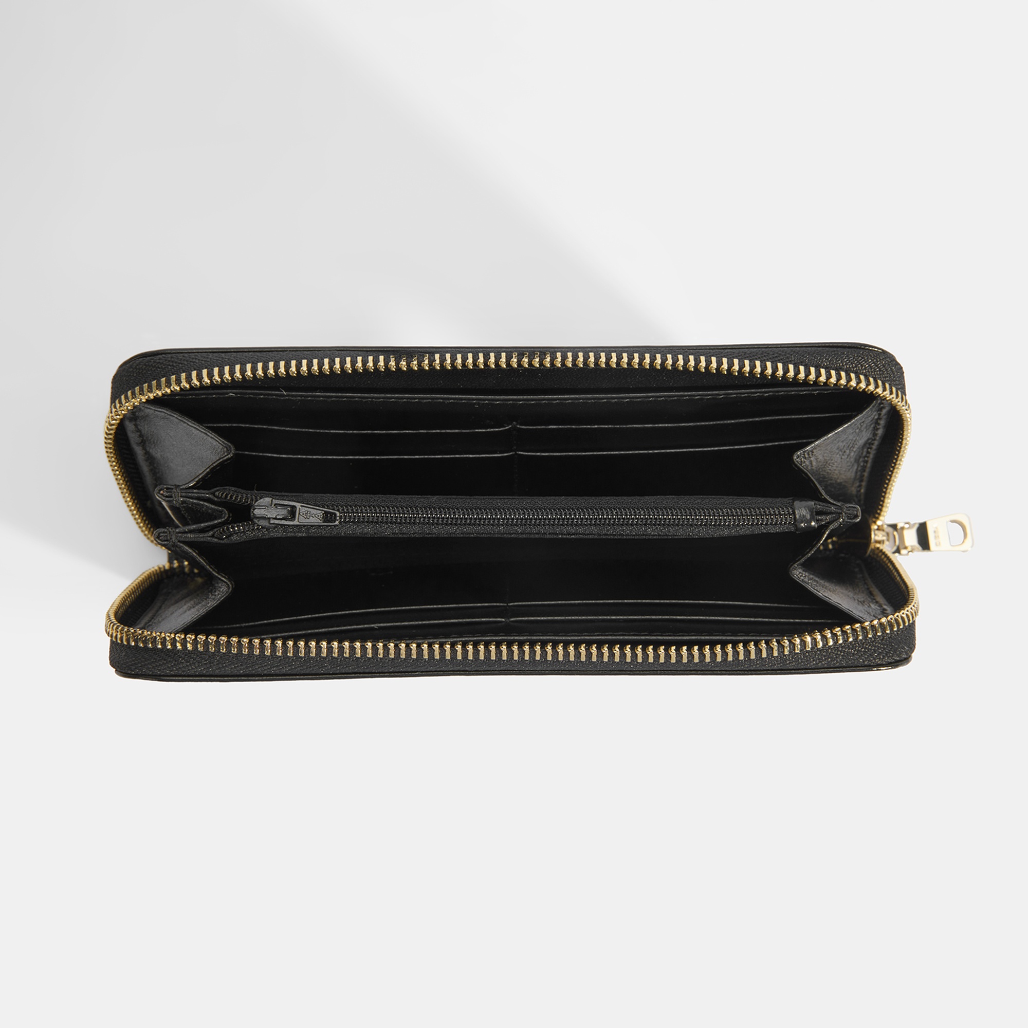 Kadın Siyah Deri Cüzdan