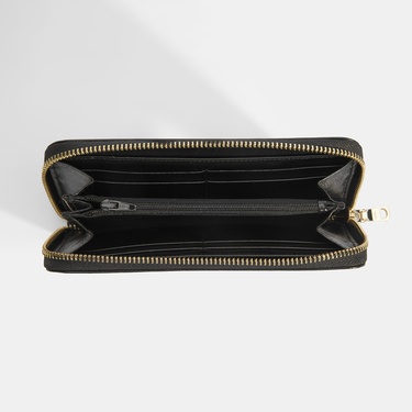  Kadın Siyah Deri Cüzdan