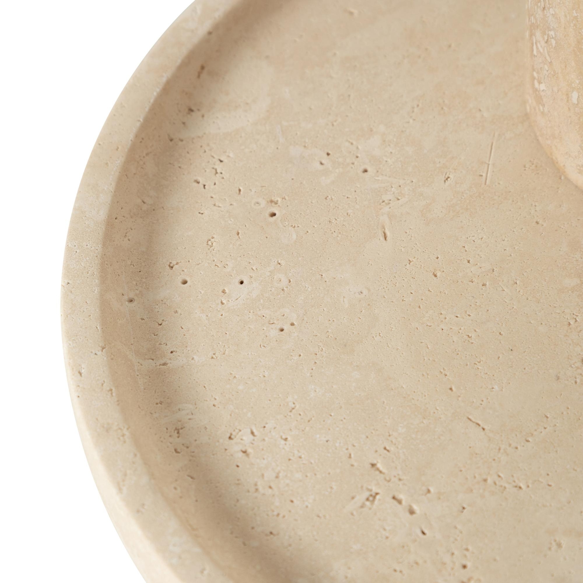 EVELYN TRAVERTEN 5'Lİ BANYO SETİ BEJ