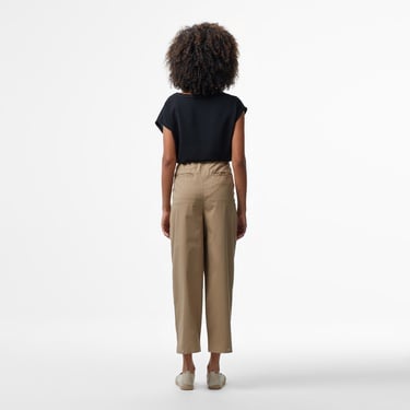  Nautica Kadın Kahverengi Regular Fit Pantolon