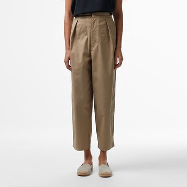  Nautica Kadın Kahverengi Regular Fit Pantolon