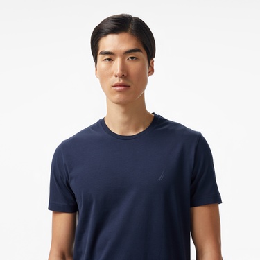 Nautica Erkek Lacivert Regular Fit T-Shirt