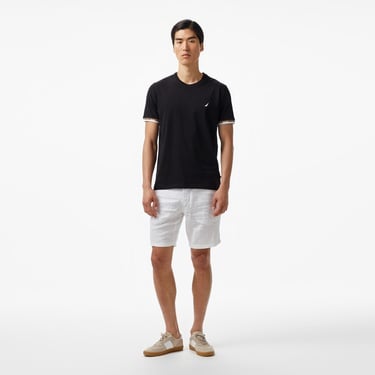  Nautica Erkek Siyah Regular Fit T-Shirt